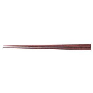 洗いもの器対応塗箸 茶 50膳入 JA-011