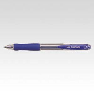 三菱鉛筆 油性ボールペン 楽ノック 0.7mm 青 SN10007.33 : cocoatta