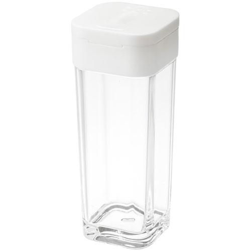 山崎実業 スパイスボトル アクア AQUA ホワイト 調味料入れ おしゃれ