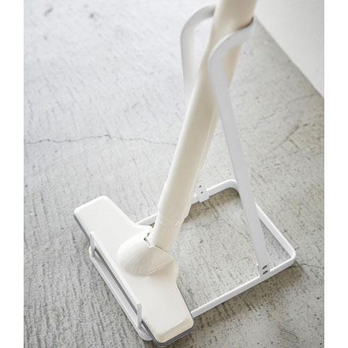 山崎実業 スティッククリーナースタンド プレート Plate ホワイト 3275