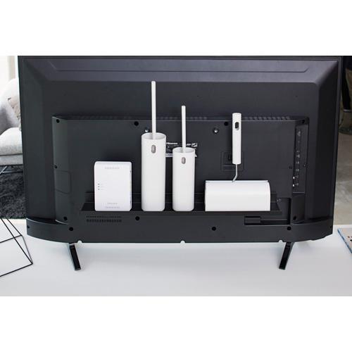 山崎実業 テレビ裏ラック スマート smart ワイド60 ブラック 4889