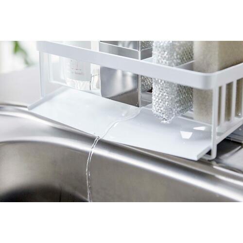 おしゃれ 山崎実業 Tower 水が流れるスポンジ ボトルホルダー タワー ホワイト 5016 スポンジホルダー キッチン収納 スポンジラック スポンジ 収納 おしゃれ シンプル Supplystudies Com