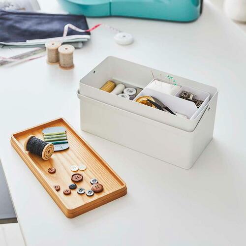 山崎実業 裁縫箱 タワー tower ホワイト 5060 おしゃれ