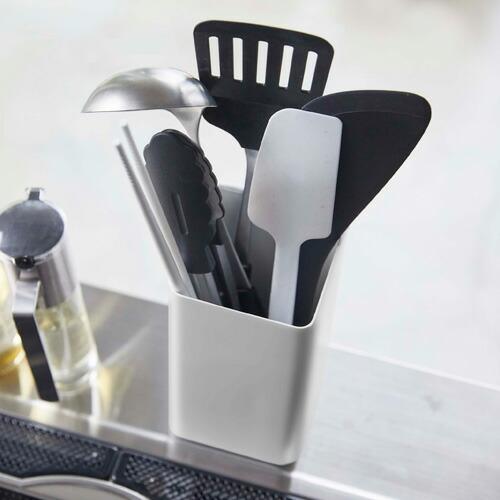 山崎実業 キッチンツールスタンド プレート Plate スクエア ホワイト