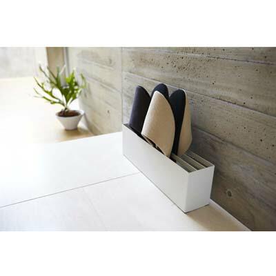 山崎実業 スリッパラック スマート smart ホワイト 07643 : cocoatta