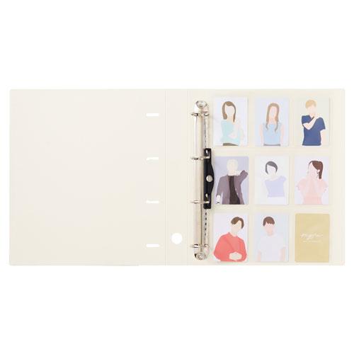 LIHIT LAB リヒトラブ myfa コレクションファイル A4 ミルキーホワイト