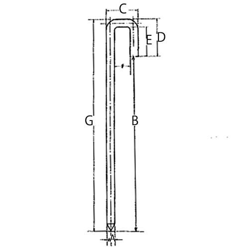 パーティを彩るご馳走や 和気産業 Waki J型アンカー ステンレス 6 250mm Bk 192 Rmb Com Ar