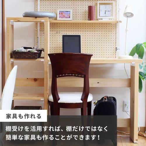 DIY 棚 壁 柱 棚受金具 1枚用 黒 89mm 2×4棚受金具 DIY 棚 壁 柱 棚受金具 1枚用 黒 89mm 2×4棚受金具