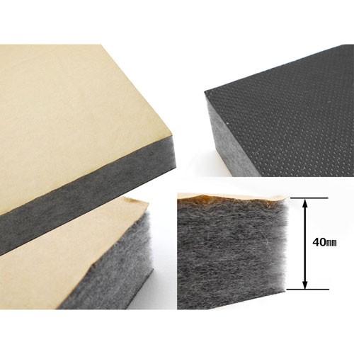 和気産業 WAKI 吸音材 QonPET 40mm×300mm×300mm WBK-01 : cocoatta 