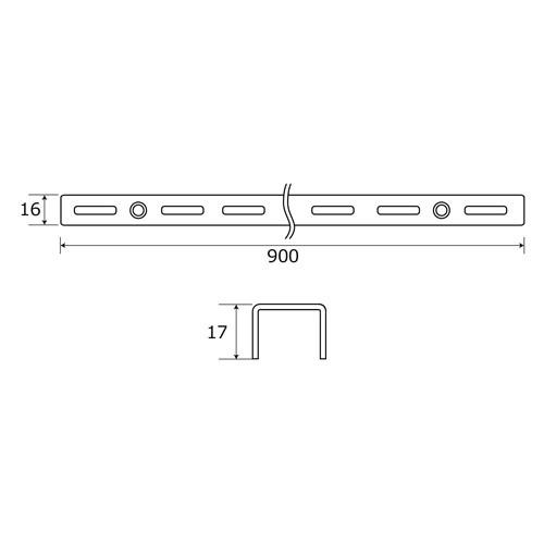 和気産業 WAKI ピラシェル棚柱 900mm WPS003 : cocoatta - 通販