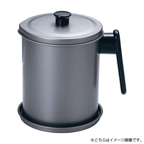 竹原製罐 トルネオフッ素加工オイルポット 受皿付 1.2L : cocoatta