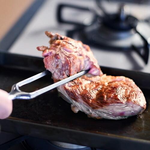 オークス 大人の鉄板 ステーキナイフ＆ミートフォーク OTS8107