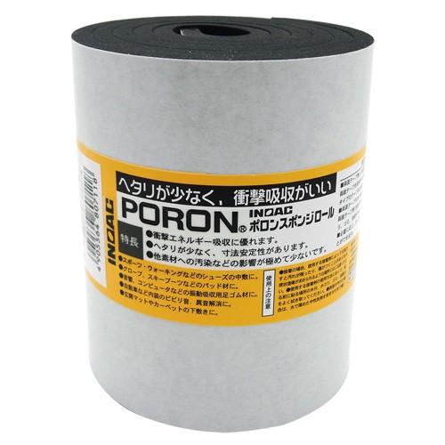 イノアックコーポレーション ポロンスポンジロール 5 100mm 長さ1m 黒 L24 5100mt Cocoatta 通販 Yahoo ショッピング