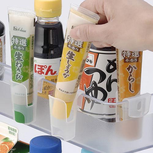 イノマタ化学 薬味チューブホルダー 3個入 クリアー : cocoatta - 通販