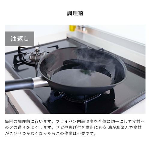 柳宗理 マグマプレート 鉄フライパン 22cm 蓋付 日本製 IH対応 ガス火