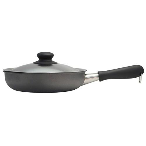 柳宗理 鉄フライパン ダブルファイバー窒化加工 22cm ふた付 日本製 IH