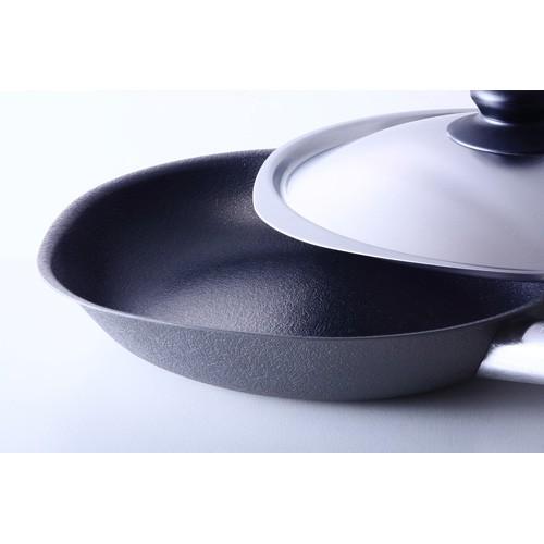柳宗理 鉄フライパン ダブルファイバー窒化加工 22cm ふた付 日本製 IH