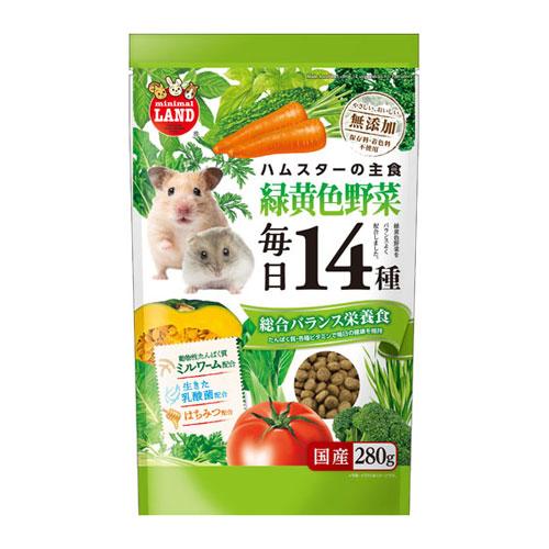 マルカン ハムスターの毎日4種 緑黄色野菜 280g ML‐592 : cocoatta
