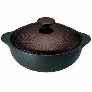 TAMAKI 土鍋 サーマテック 2-3人用 チョコレート IH 直火 電子レンジ