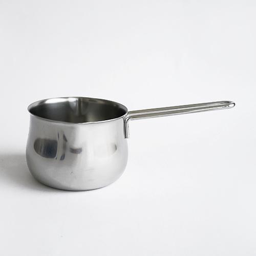 タケコシ 18-8 ステンレスミルクパン 800ml 目盛付 ミルクパン