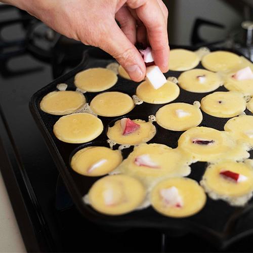 岩鋳 南部 鉄イモノ たこ焼き器 23穴 24025 日本製 100V・200V IH対応