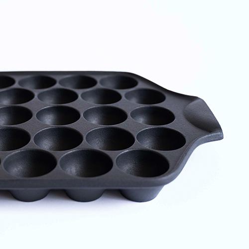 岩鋳 南部 鉄イモノ たこ焼き器 23穴 24025 日本製 100V・200V IH対応