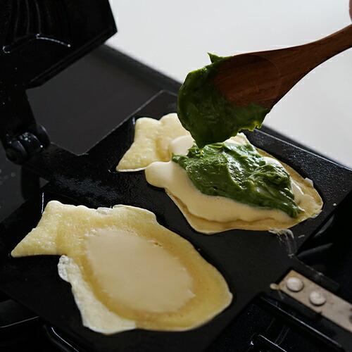岩鋳 南部鉄器 たいやき 24030 たい焼き器 鉄 日本製 木柄 ガス