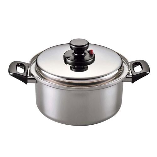 霜龍器物 18-10 エクストラ 深型両手鍋 28cm : cocoatta - 通販 