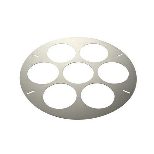 寸胴鍋用てぼ板 51cm用φ500 7穴 フック4本付