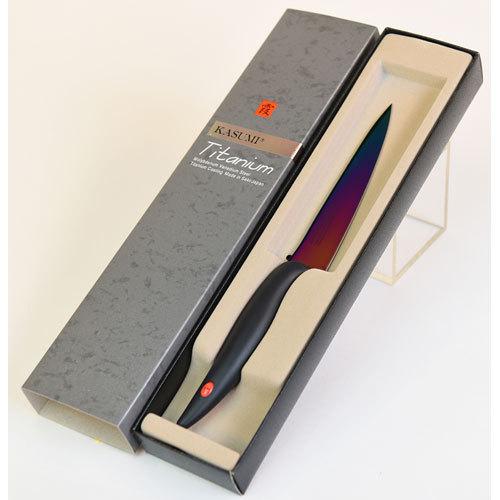 スミカマ KASUMI 霞包丁 チタニウム ペティナイフ 12cm オパール 包丁