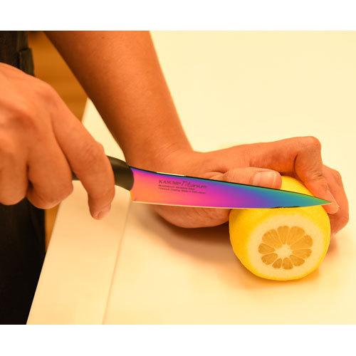 スミカマ KASUMI 霞包丁 チタニウム ペティナイフ 12cm オパール 包丁