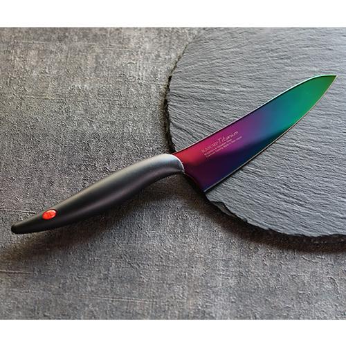 スミカマ 霞 KASUMI チタニウム 小包丁 13cm オパール 包丁 スミカマ 霞 KASUMI チタニウム 小包丁 13cm オパール 包丁