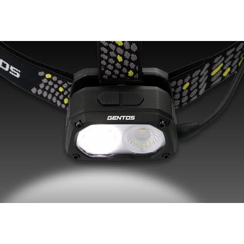 ジェントス GENTOS T-REX 2000LMヘッドライト充電式 TX-D434R