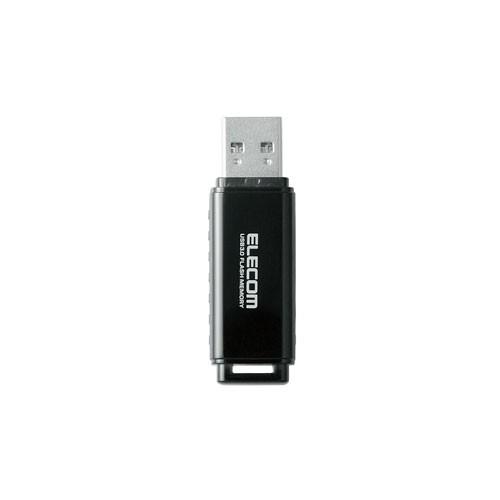 ポスト投函 エレコム USBメモリ USB3.1（Gen1） スタンダード 64GB 1年保証 ブラック MF-HSU3A64GBK｜cocoatta｜02