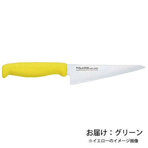 藤次郎 TOJIRO カラー骨スキ 15cm グリーン F-232G｜cocoatta