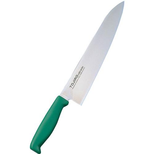 藤次郎 トウジロウ カラー庖丁 牛刀 21cm 緑 F-236G 210mm 包丁 万能