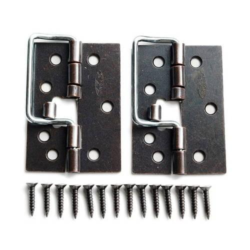 ハイロジック 蝶番掛金 60mm 鉄 2枚入 PY-706 456234*2 : cocoatta