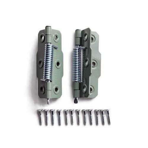 バネ7本 ハイロジック バネ蝶番 64mm 片開 2枚入 P-711 845551*2 : cocoatta
