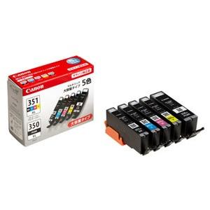 Canon BCI-351XL+350XL/5MP 純正品　9箱　未使用　未開封 キヤノン Canon インクタンク BCI-351XL+350XL/5MP : cocoatta - 通販