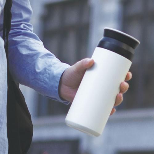 KINTO キントー トラベルタンブラー 500ml ホワイト 20942 水筒 蓋付き