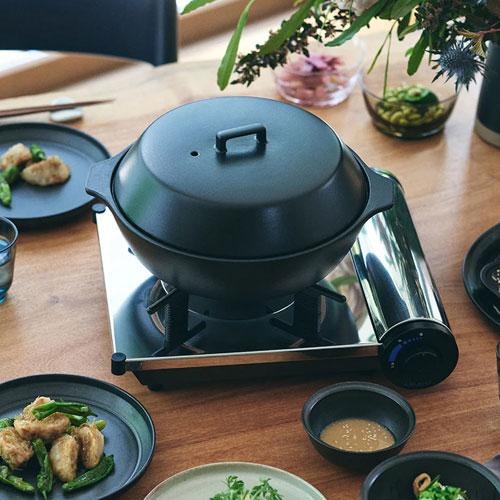 KINTO キントー KAKOMI 直火土鍋 2.5L ブラック : cocoatta - 通販