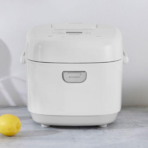 アイリスオーヤマ ジャー炊飯器 5.5合 RC-BMA50-W ホワイト : cocoatta