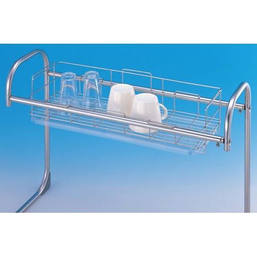 あすつく モリ工業 ステンレス シンク上水切りラック 人気 おすすめ Ku 01n おすすめ 水切りラック 水切りカゴ シンク上 水切りかご