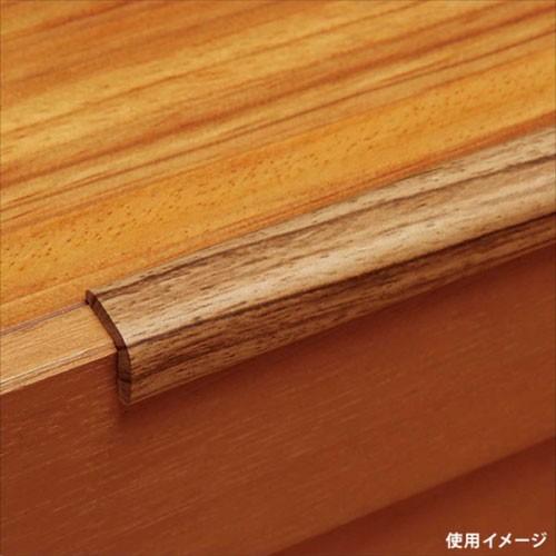 カーボーイ 安心クッション L字型90cm 小 木目・ダーク