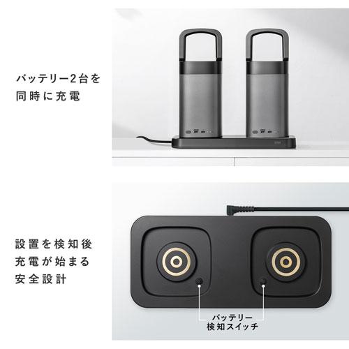 サンワサプライ USB PD対応 ハンドル一体型モバイルバッテリー 67000 BTL-RDC36【USB PD対応ハンドル一体型モバイルバッテリー