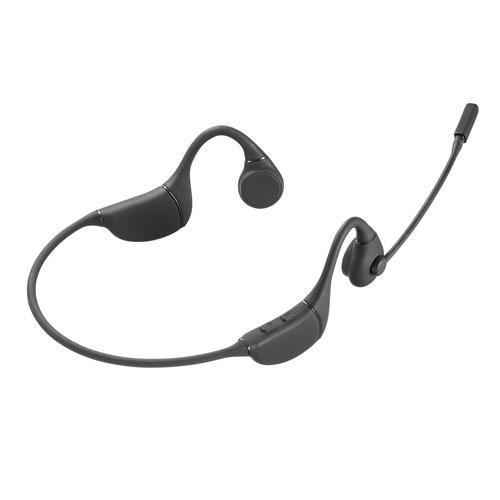 サンワサプライ 骨伝導ヘッドセット MM-BTSH65BK : cocoatta - 通販