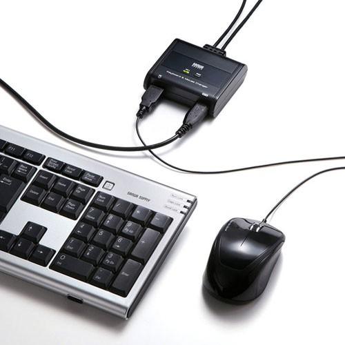 サンワサプライ キーボード・マウス用パソコン切替器 2：1 SW-KM2UU サンワダイレクト本店 サンワサプライ【オフィス・PC周辺通販】