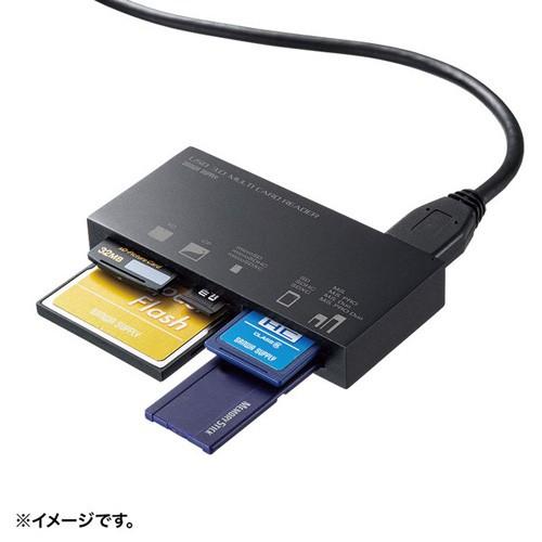 サンワサプライ USB3.1 マルチカードリーダー ブラック ADR-3ML50BK｜cocoatta｜02