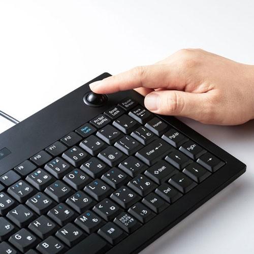 サンワサプライ トラックボールキーボード SKB-TR03BK : cocoatta