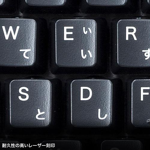 サンワサプライ プログラマブルキーボード ブラック SKB-P1BKの画像